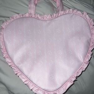 Stoney Clover Lane large heart tote